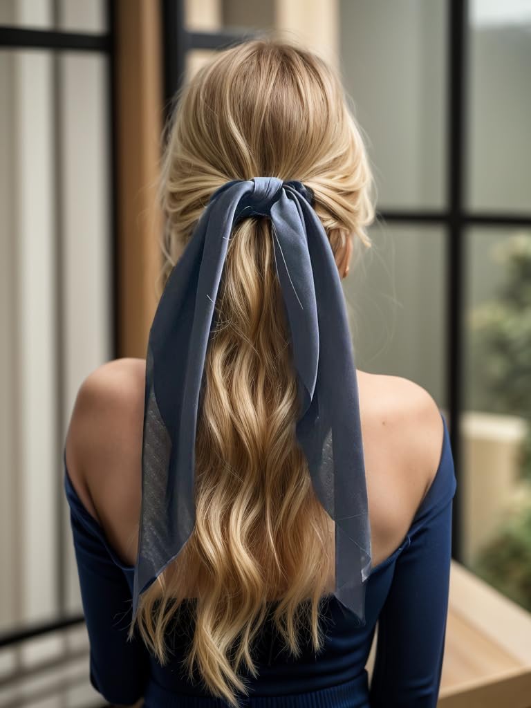 LFOUVRE detailed knotted bow accent adding volume and decorative flair