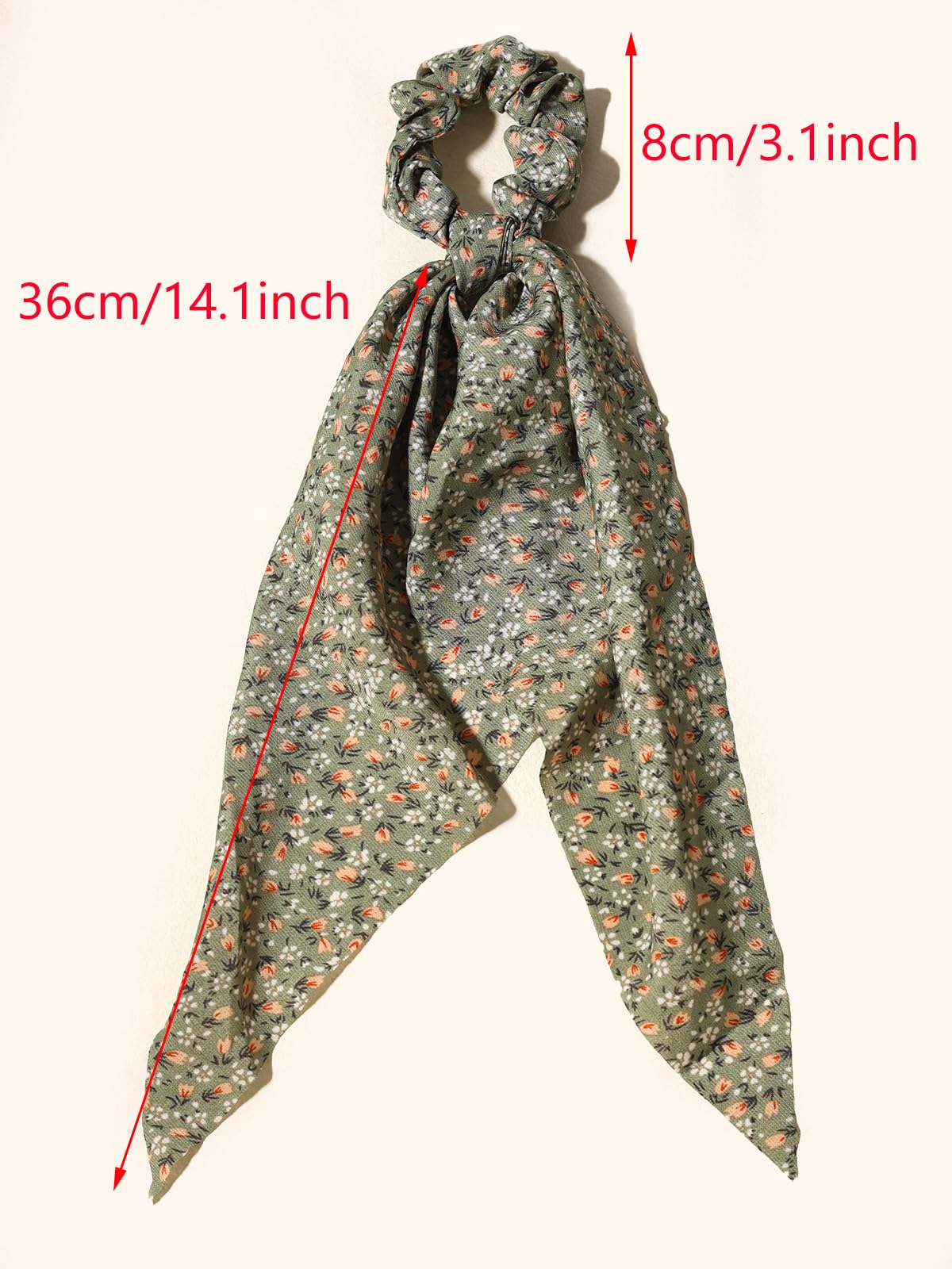 LFOUVRE ribbon wrapped around bun for decorative hold and flair