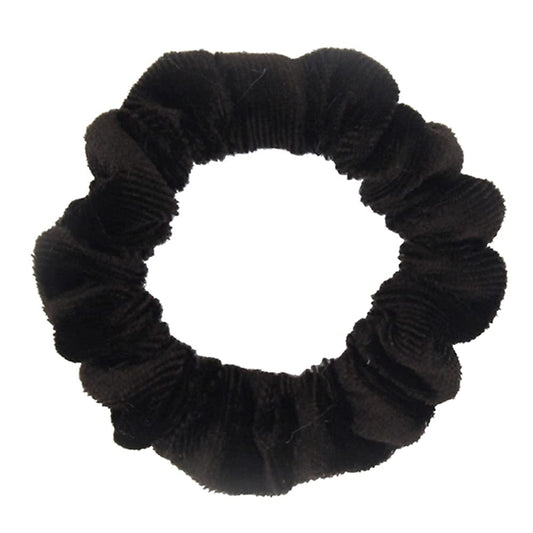 LFOUVRE velvet fabric close-up highlighting soft texture and gentle hair protection
