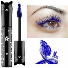 LGSZGDCN blue mascara tube front view showing vibrant color and compact design