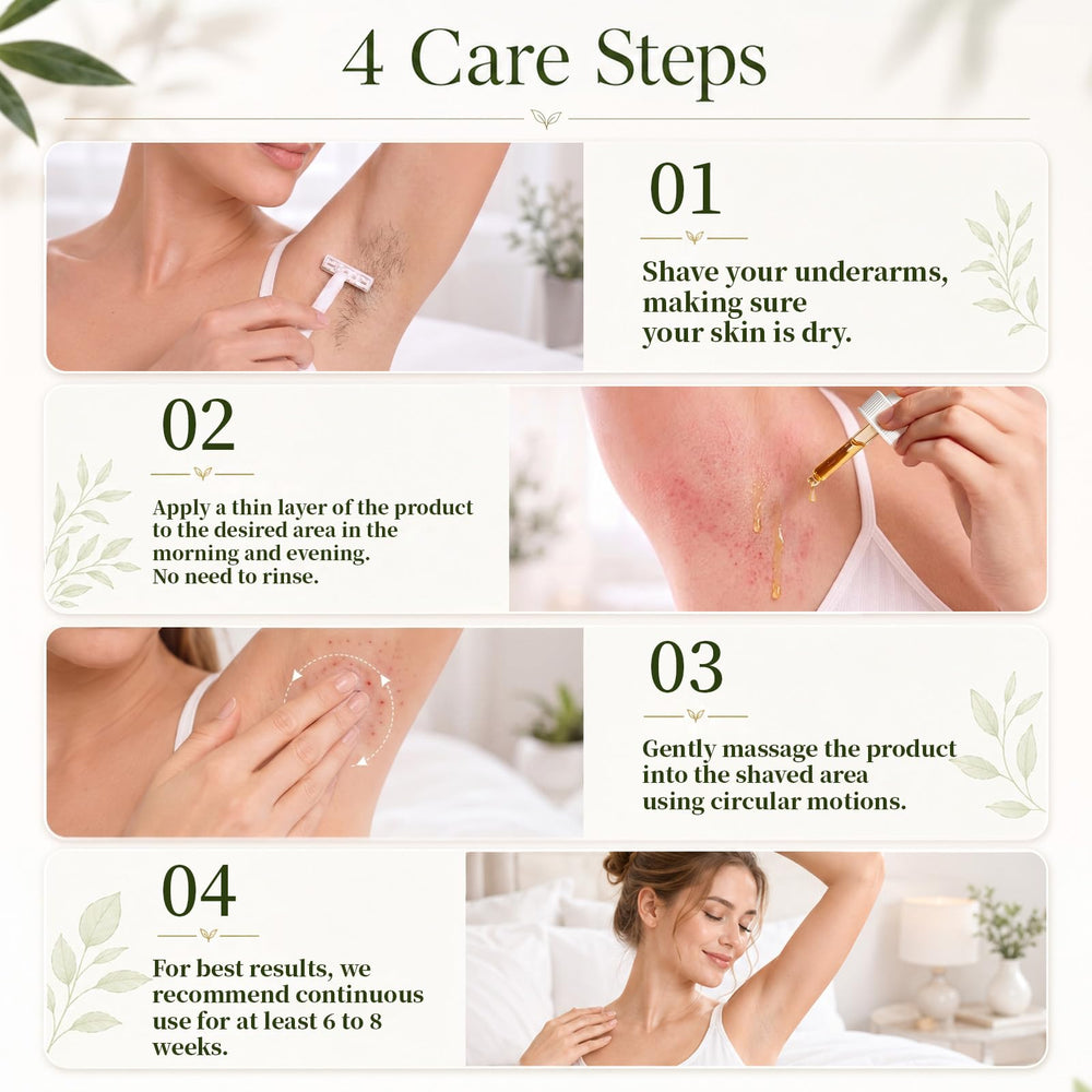 LHOPEBK Nature used on legs showing smooth skin after consistent application