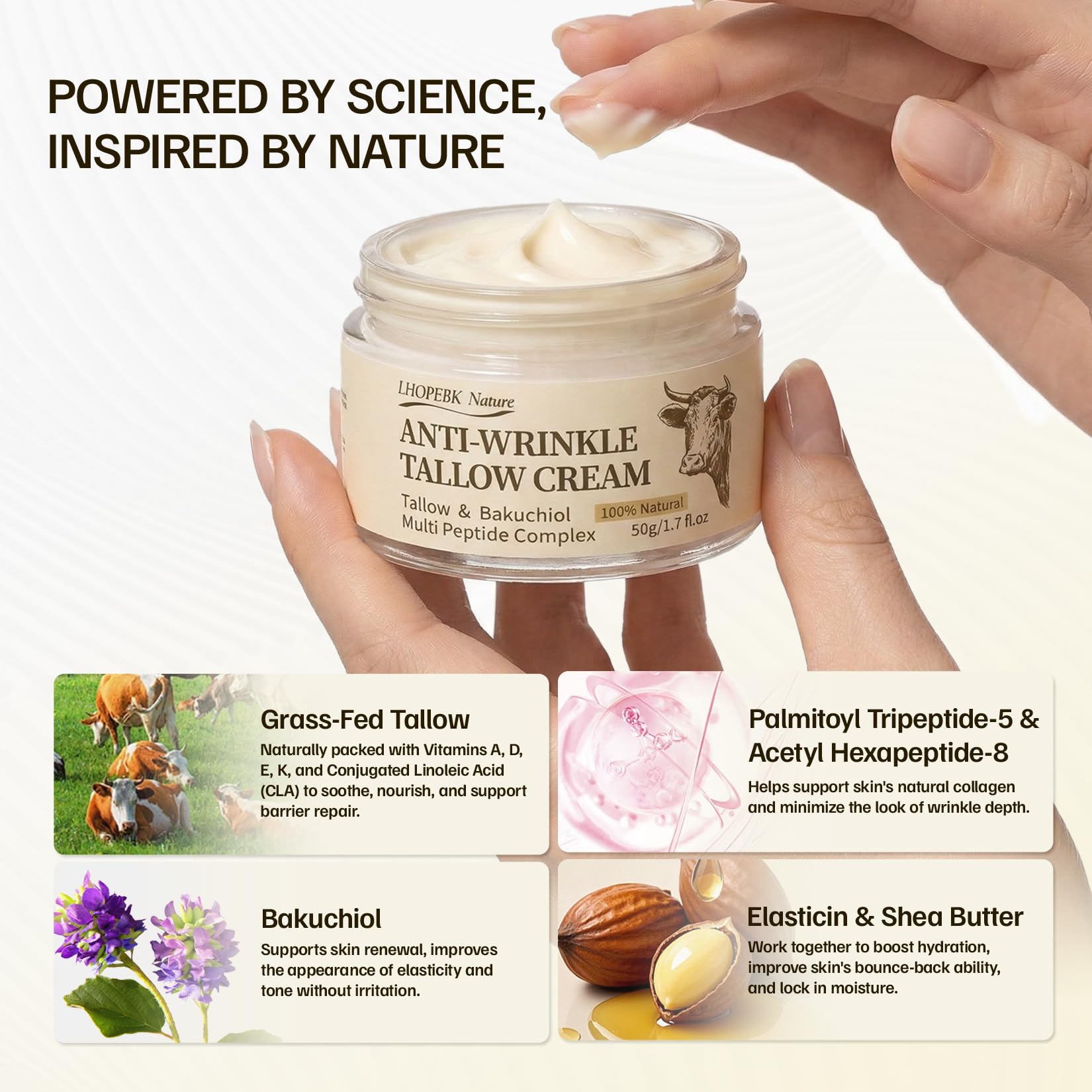 LHOPEBK Nature overnight jar and pillow setting restoring barrier benefit