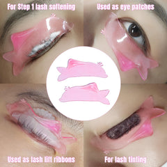 Libeauty adhesive underside detail for secure eyelid grip