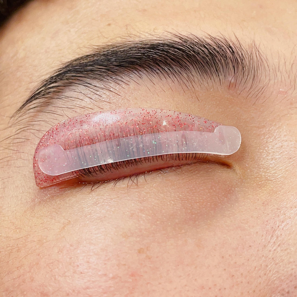 Liber Beauty flat shield paired with larger pads illustrating step replacement