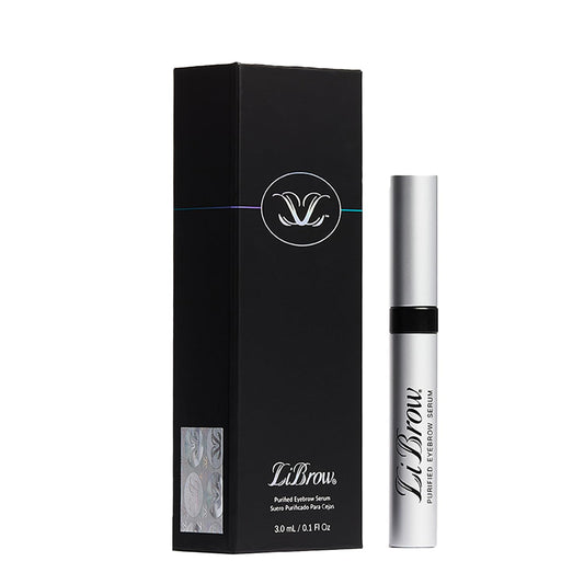 LiBrow front packaging showing tube and branding, highlighting compact convenience