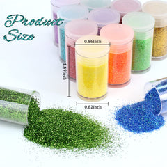 LICOOL GLITTER on nail art showing precise adhesion and vivid color payoff