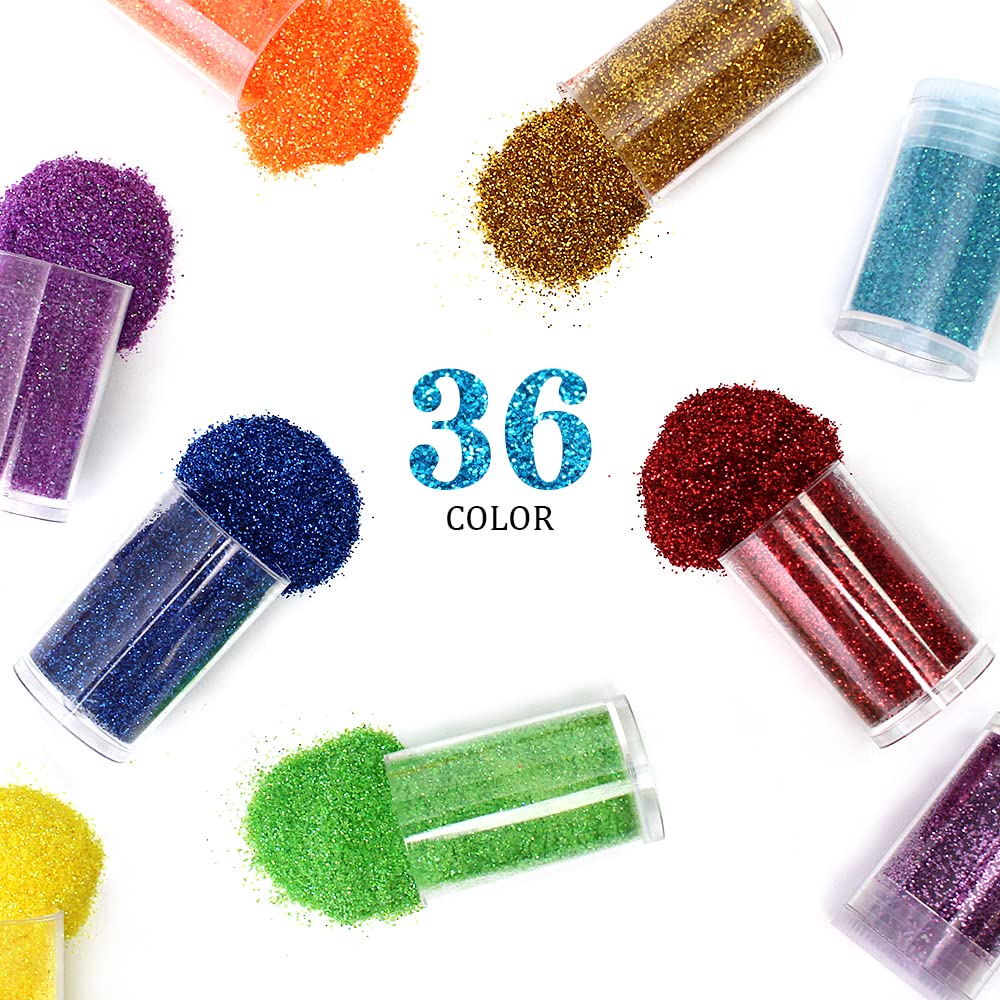 LICOOL GLITTER applied in epoxy tumbler demonstrating long-lasting reflective finish