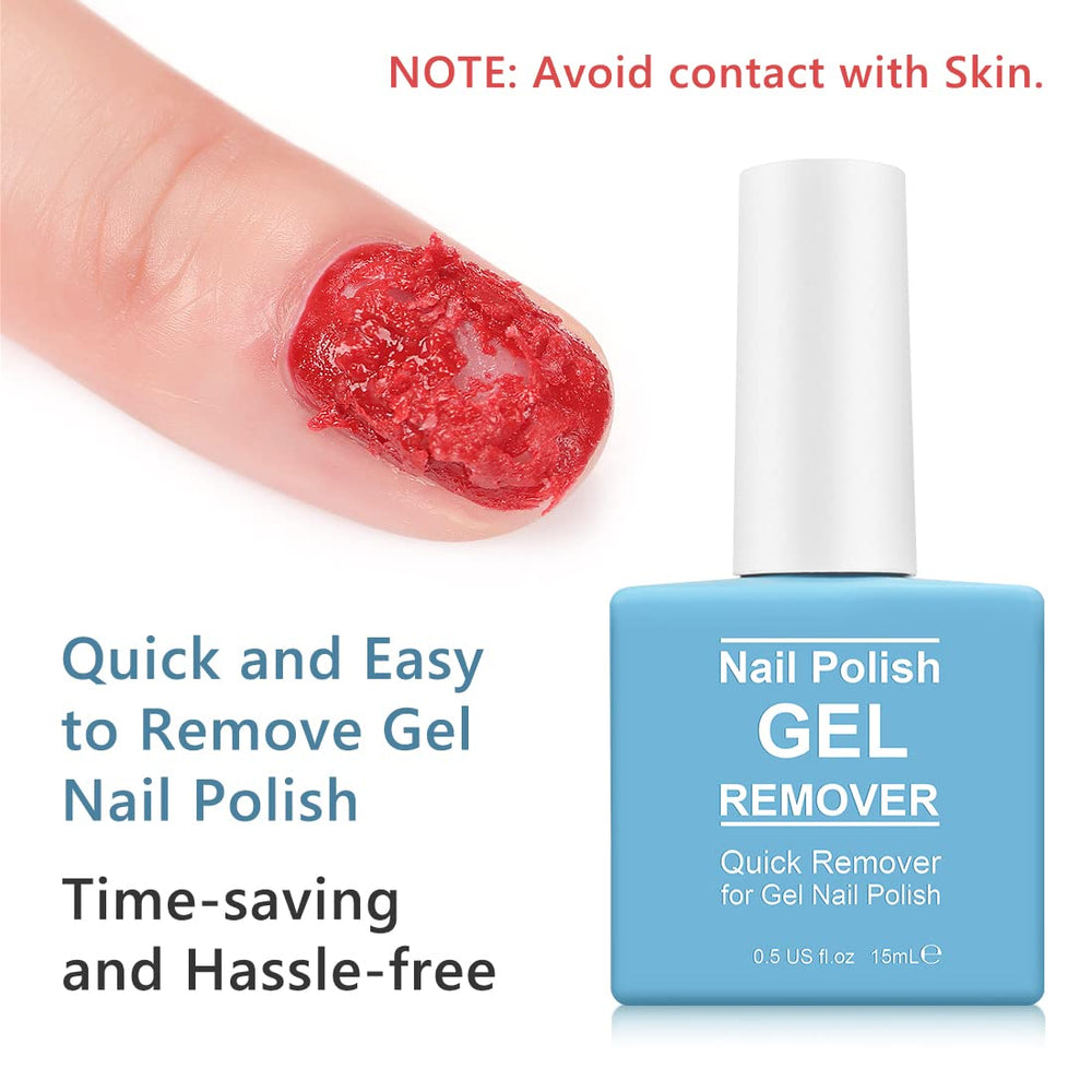 Liefiet before and after gel removal showing clean nails and gentle finish benefit
