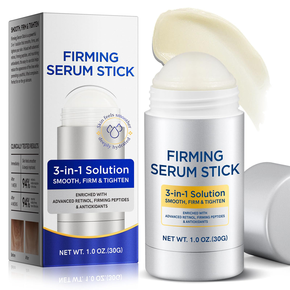 Liefiet front packaging stick showing compact design and clear labeling for portability