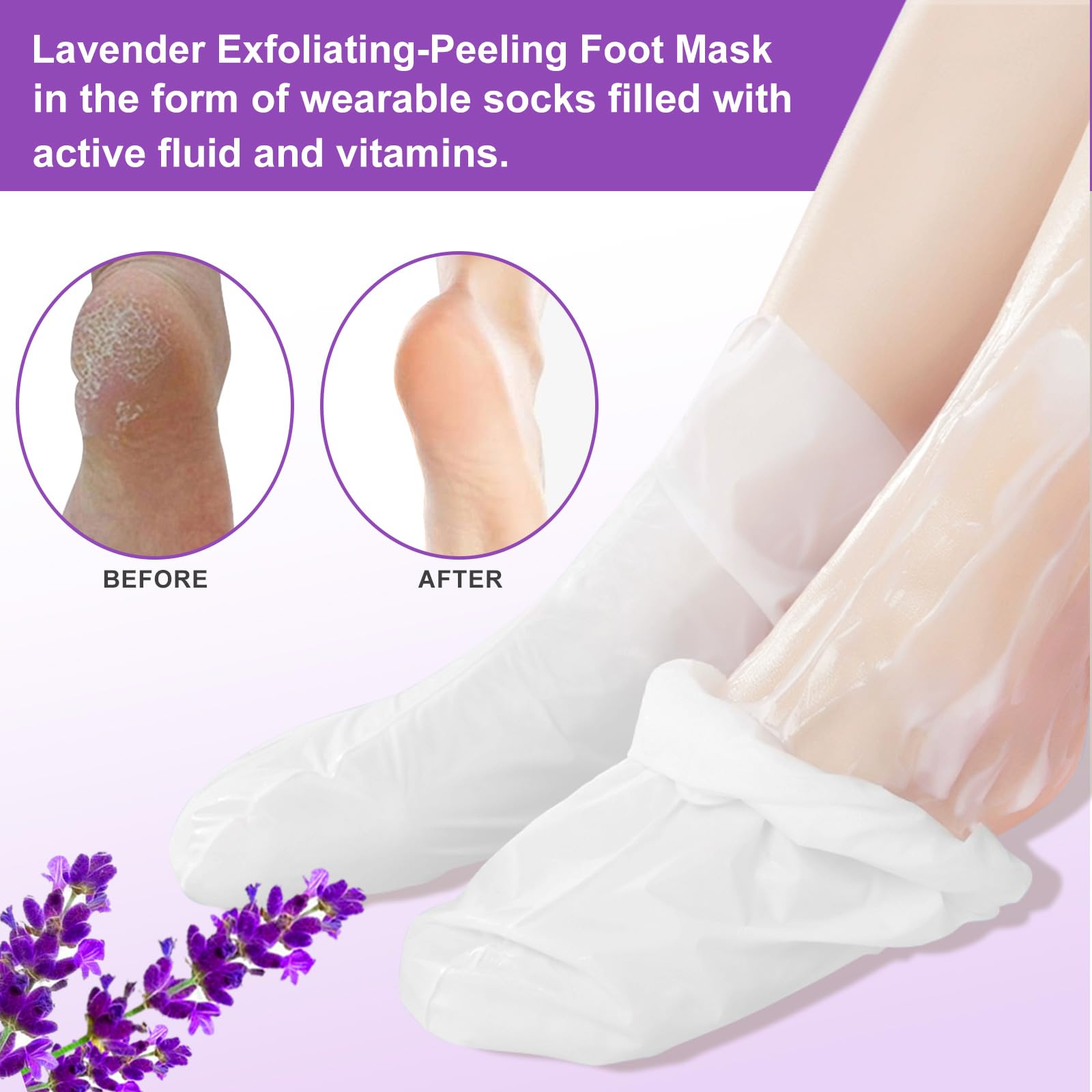Liefiet lavender exfoliant texture in droplet form showing nourishing formula