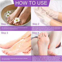 Liefiet lifestyle scene with feet and lavender for relaxing foot care benefits