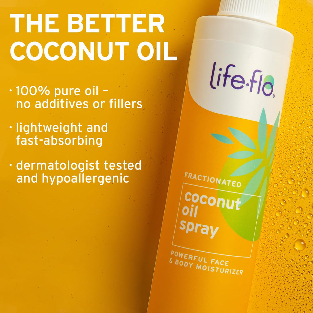 Life-Flo clear liquid pour texture demonstrating lightweight absorption benefit