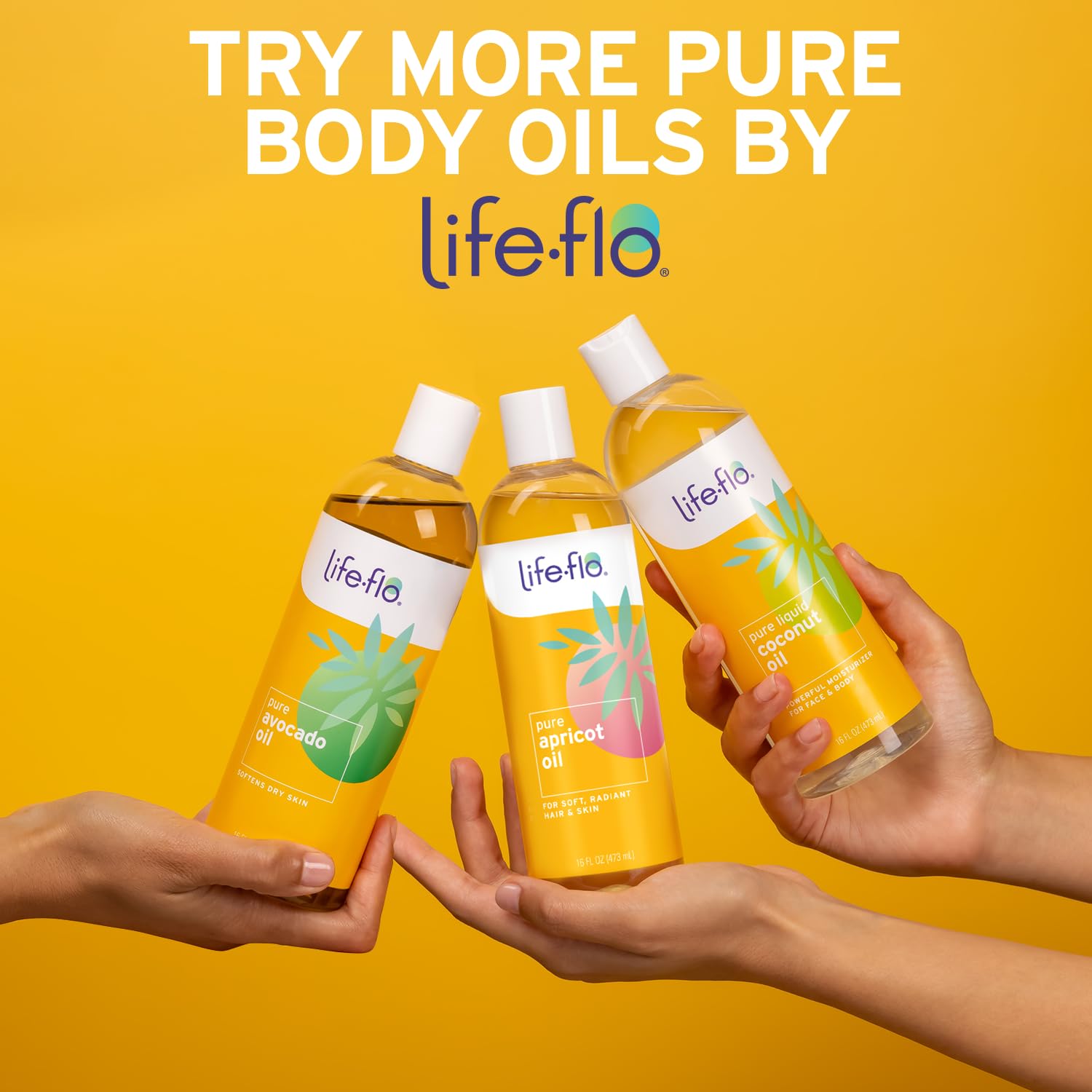 Life-Flo cuticle care closeup showing softer nails and improved appearance benefit