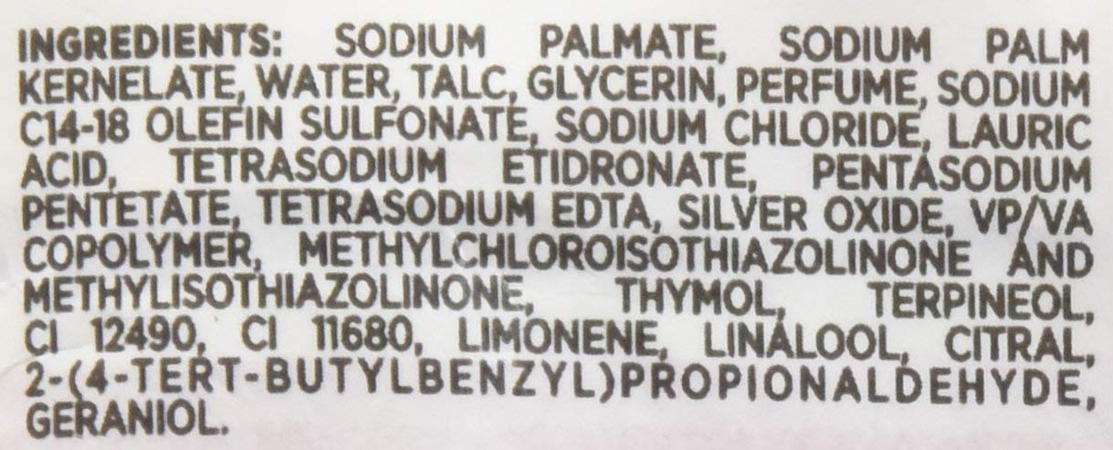Lifebuoy packaging label detail showing product information for confident choice