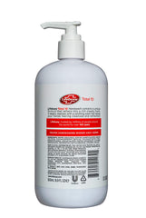 Lifebuoy pump dispenser close-up demonstrating easy controlled dosing and convenience
