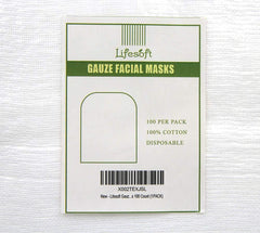 LIFESOFT product label close-up with measurements and material clarity benefit