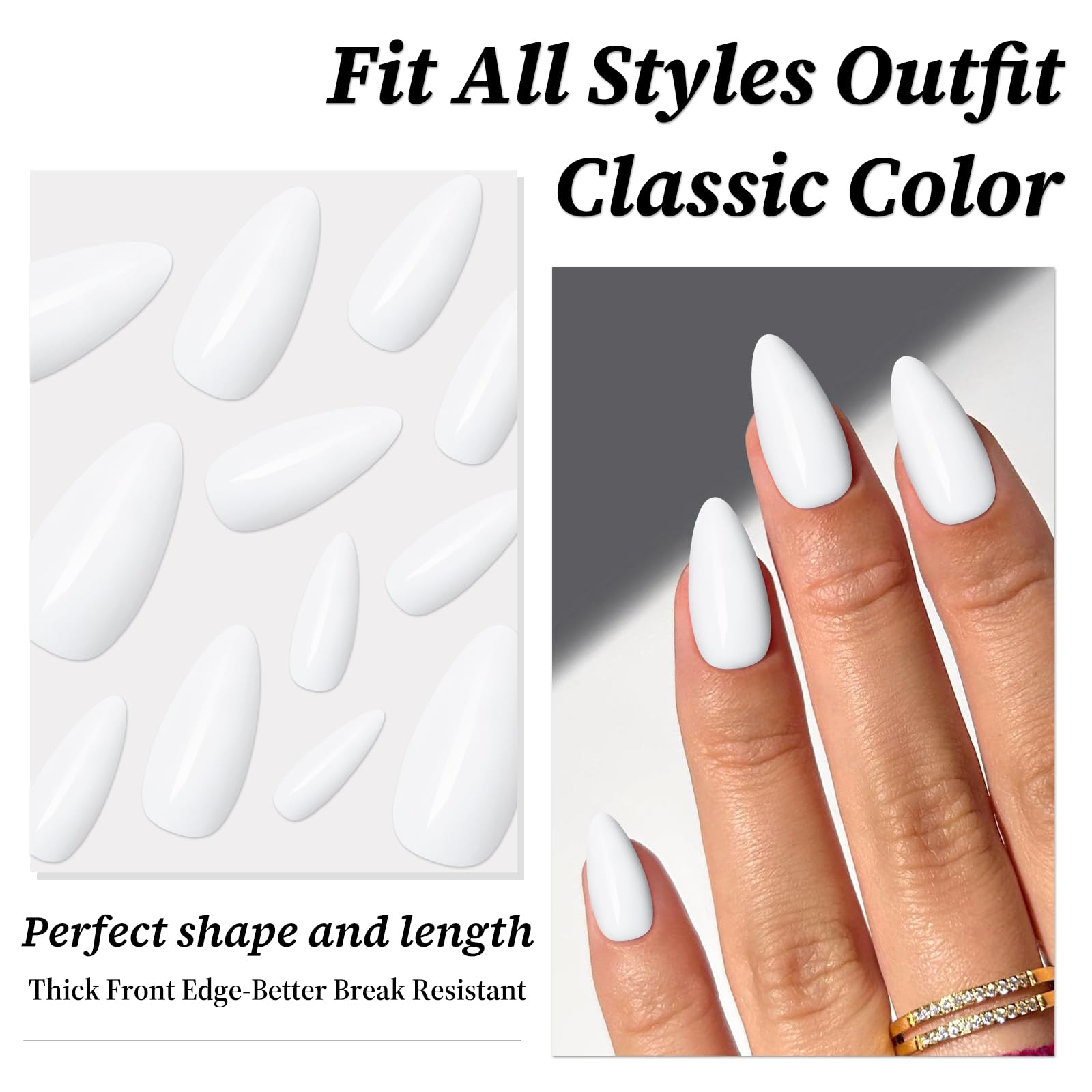 Lifextol organized 12-grid layout of nails demonstrating easy size selection and order