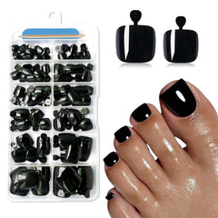 Lifextol front packaging showing complete black toe nail kit for easy application