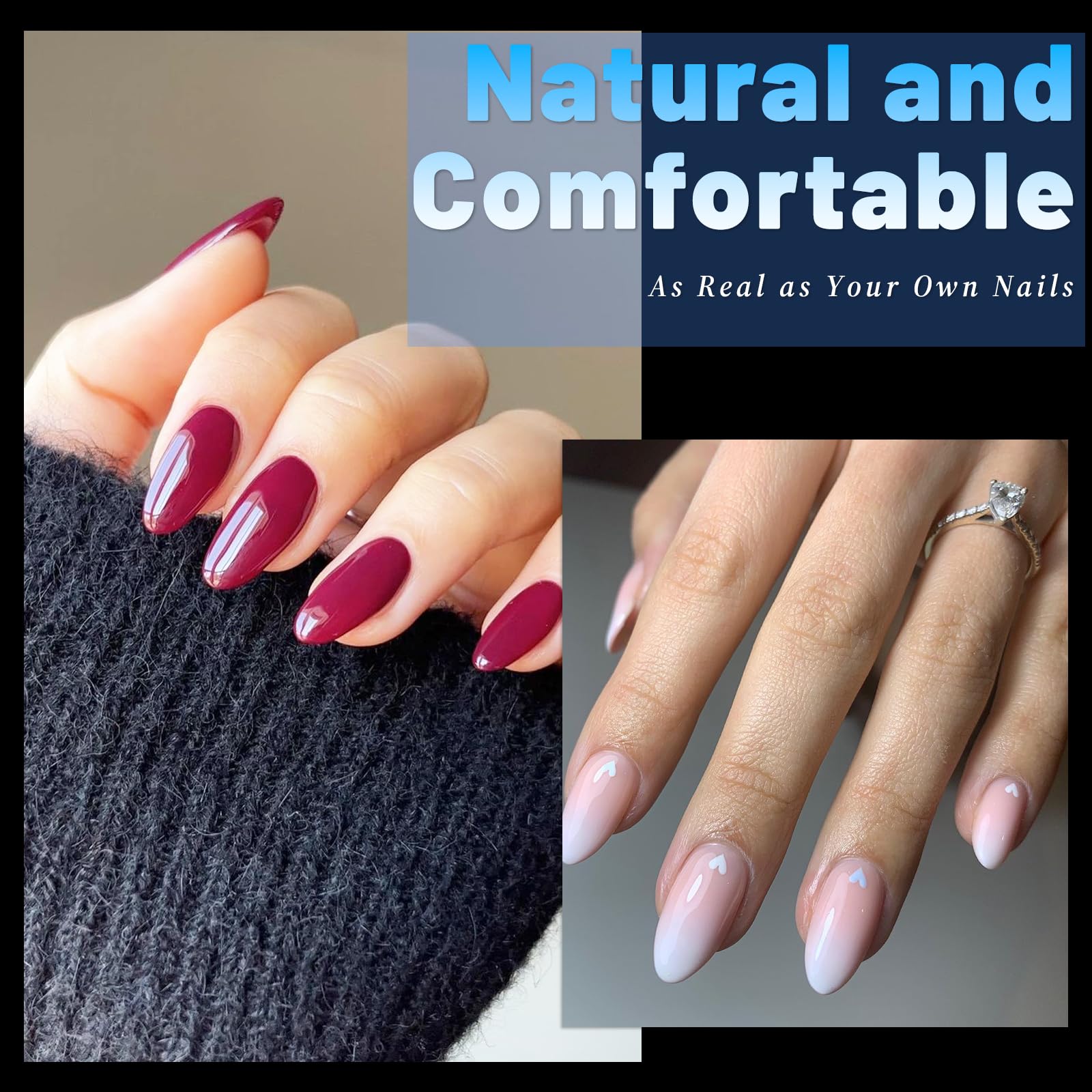 Lifextol lifestyle model wearing nails showing natural look and confidence