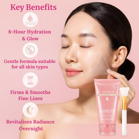 Liftouch silicone applicator beside jar highlighting tidy application and convenience