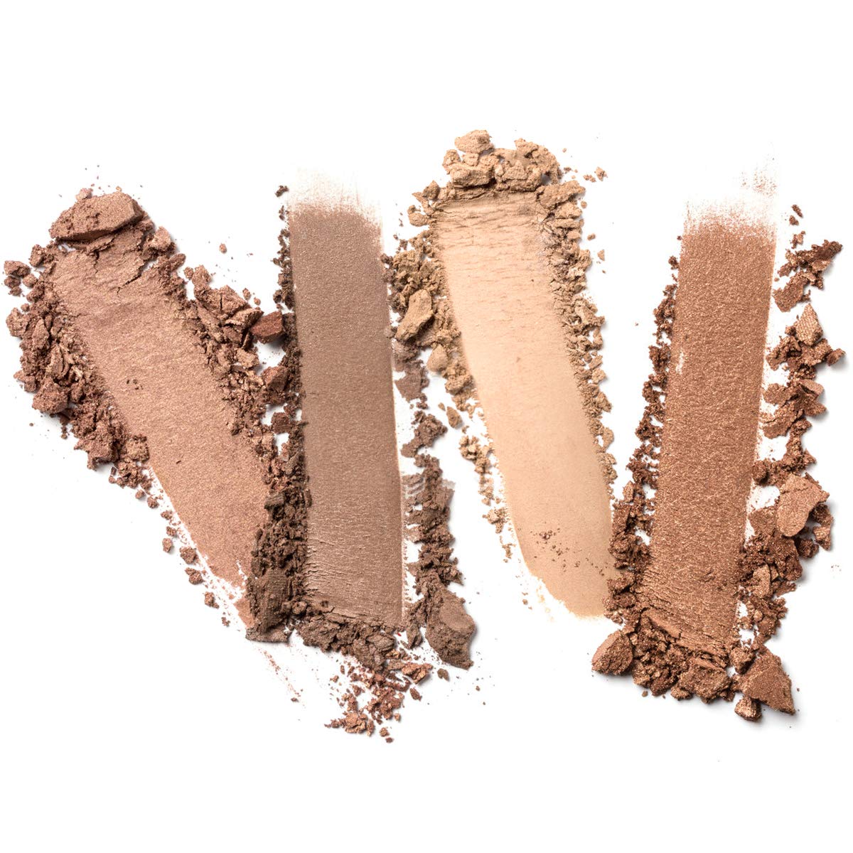 Four LIFUS Glow Kit swatches on arm showing blendable tones