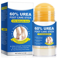 liiutry front stick packaging showing compact foot cream and benefits