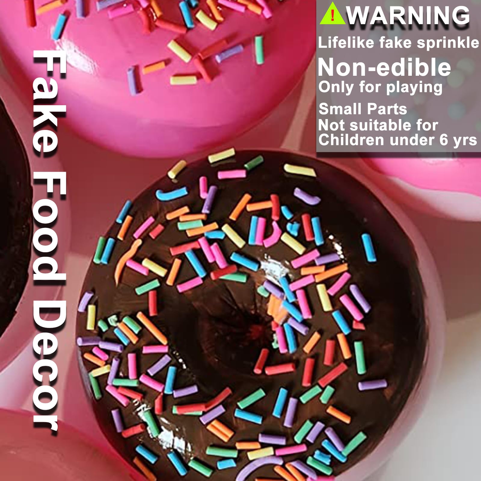 LIKETURE sprinkles embedded in resin pendant enhancing jewelry with colorful confetti accents