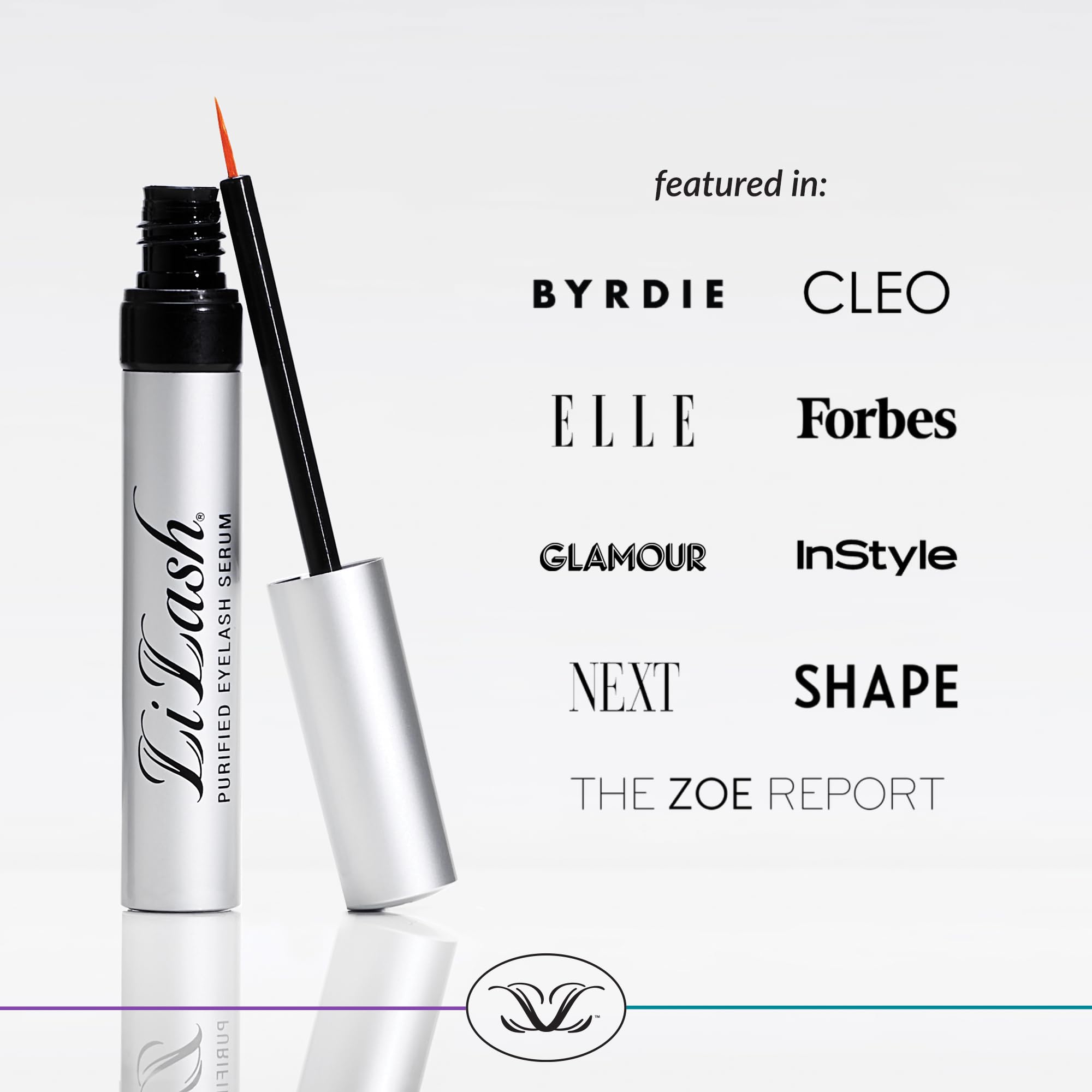 LiLash placed on vanity in a skincare routine showcasing easy integration