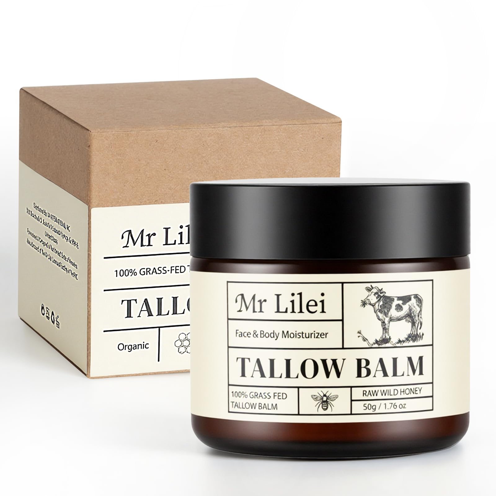 Lilei Beauty on bathroom vanity conveying everyday self-care routine