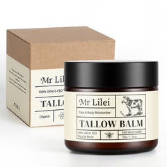 Lilei Beauty on bathroom vanity conveying everyday self-care routine