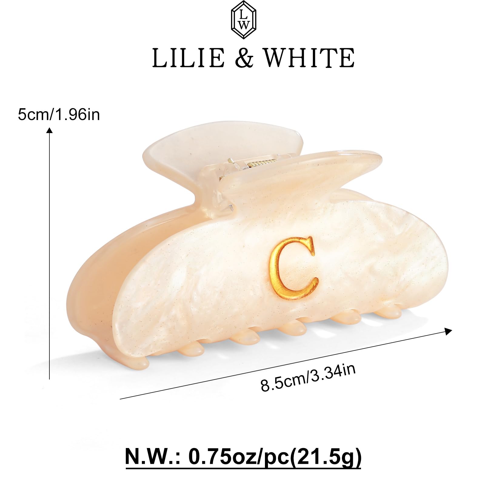 LILIE&WHITE clip in a styled flatlay with accessories, versatile fashion accent