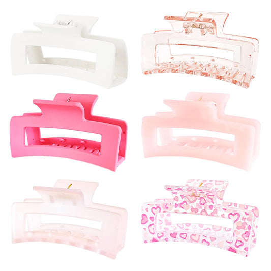 LILIEBE front packaging showing six pink clips and gift box, useful for gifting