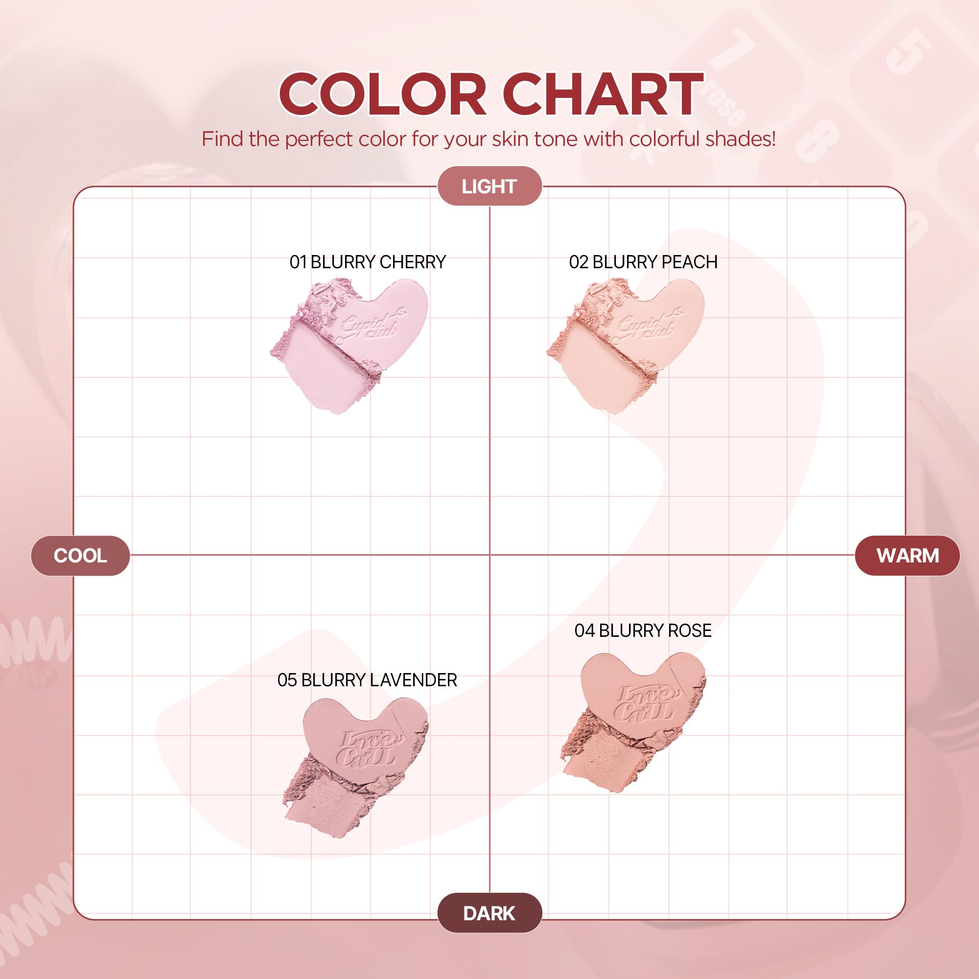 lilybyred compact next to finger showing size and travel-friendly benefit