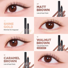 lilybyred eye swatch softly smudged demonstrating blendability and smoky effect