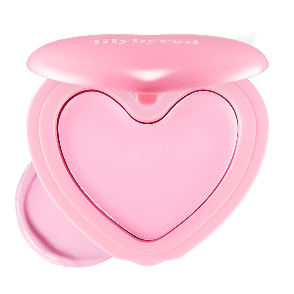 lilybyred front packaging shows compact heart blush, playful convenience