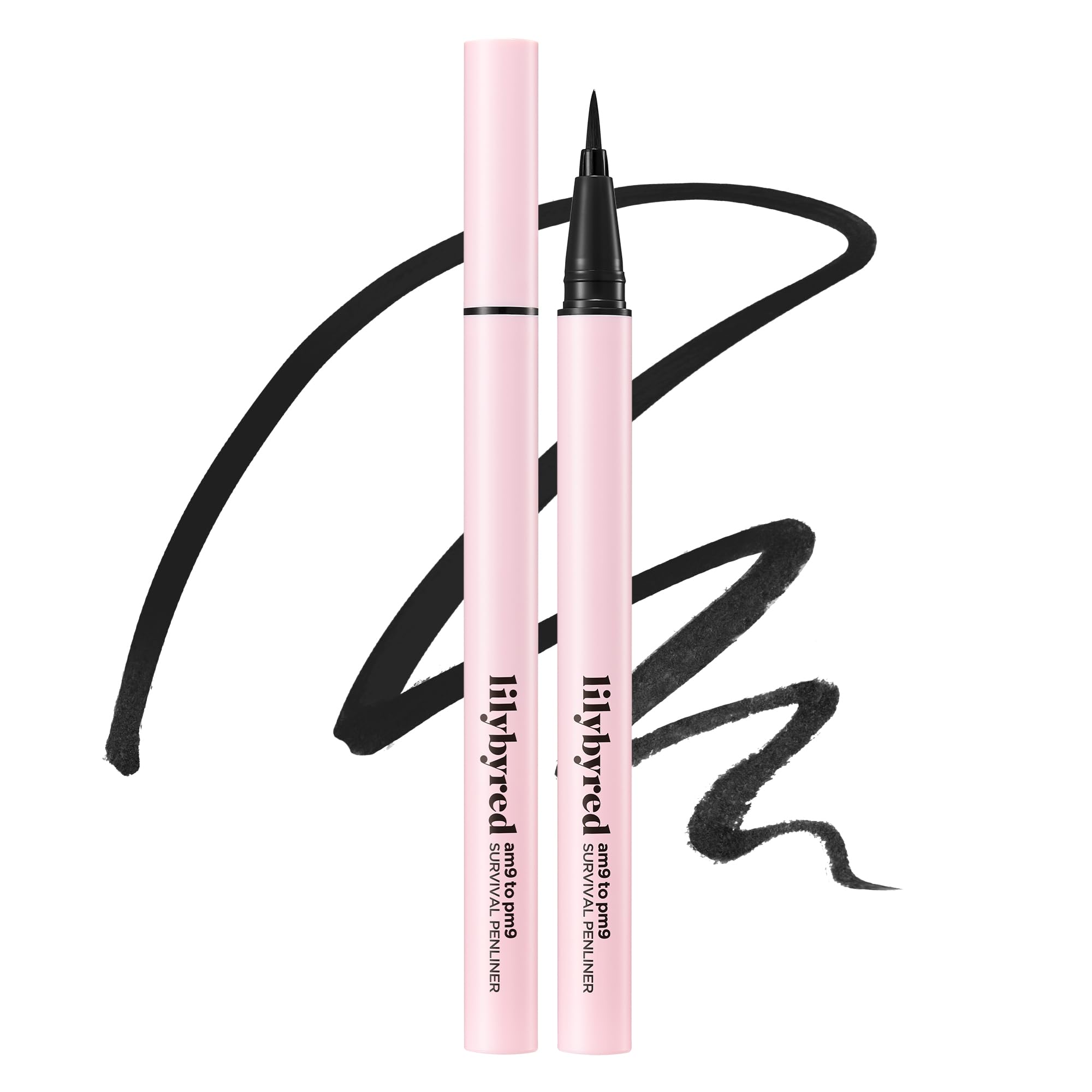 lilybyred front packaging showing sleek pen and product benefit of precise control