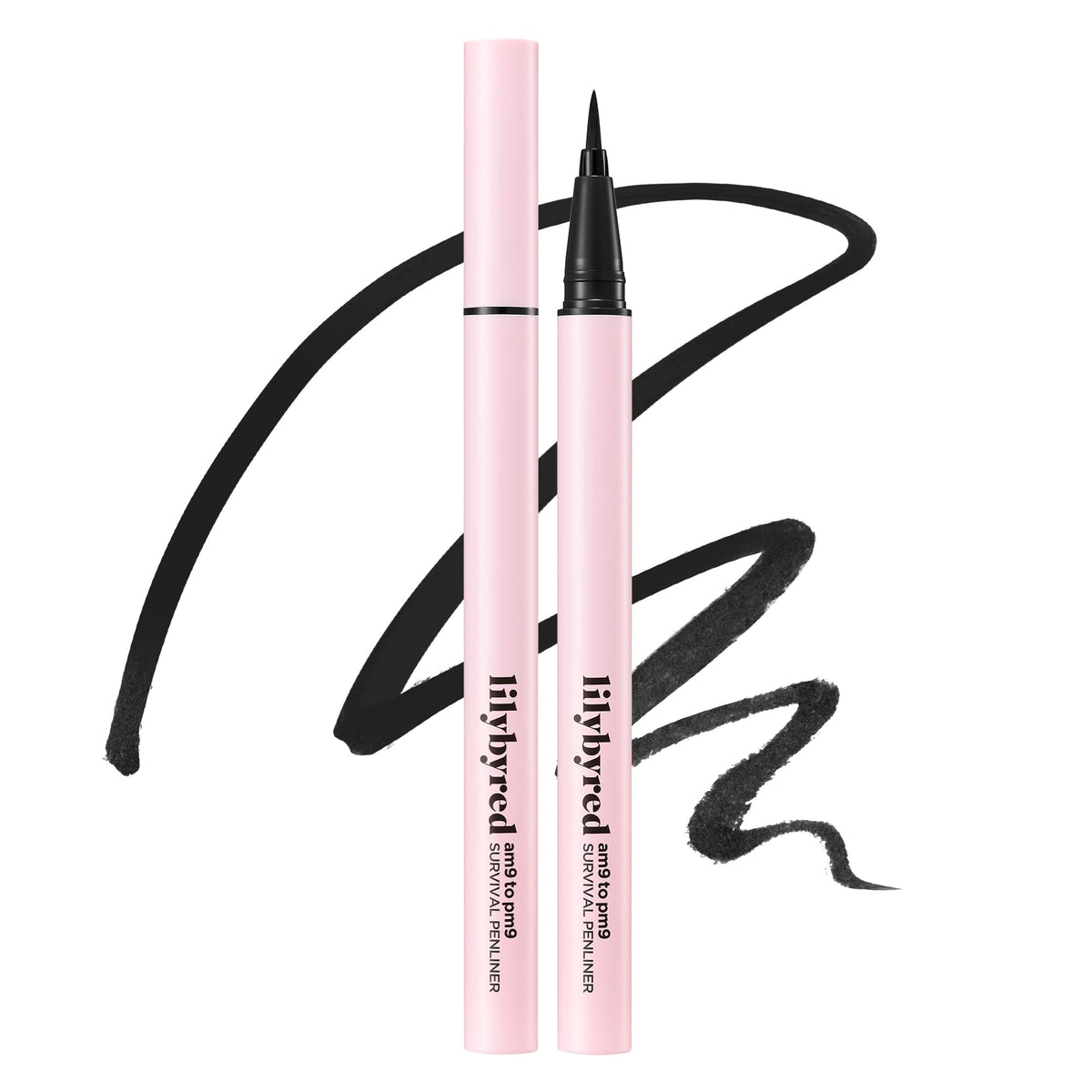 lilybyred front packaging showing sleek pen and product benefit of precise control