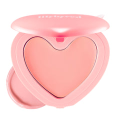 lilybyred front packaging heart-shaped blush showing playful compact and brand charm