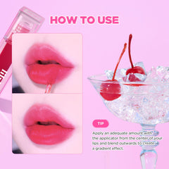 lilybyred lifestyle flatlay with berries conveying fresh-fruit inspired pigment