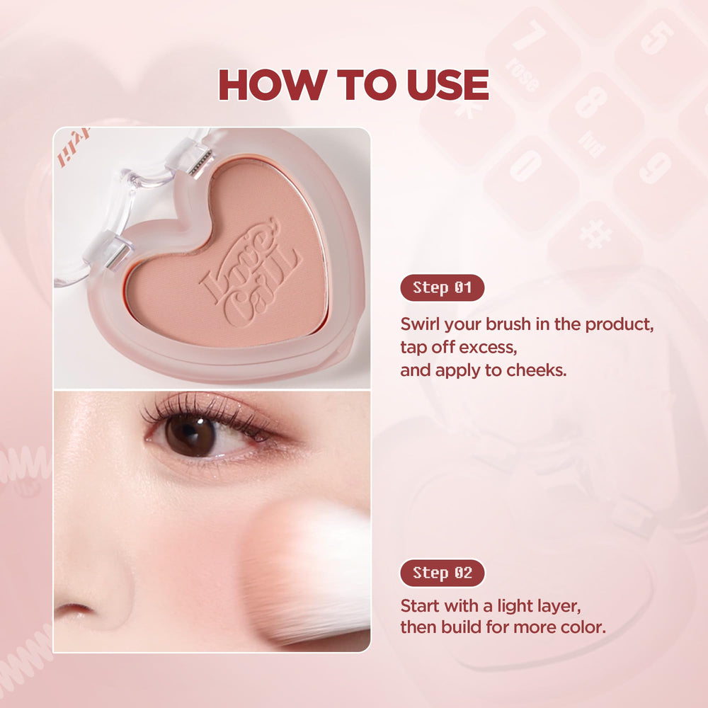 lilybyred open compact with brush demonstrating easy application and quick touch-ups benefit
