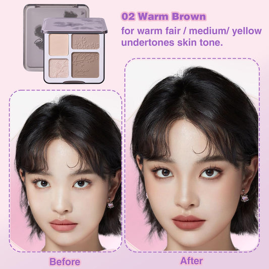Lilyloria compact closed highlighting mirror ready for on-the-go touch-ups