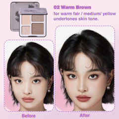 Lilyloria compact closed highlighting mirror ready for on-the-go touch-ups