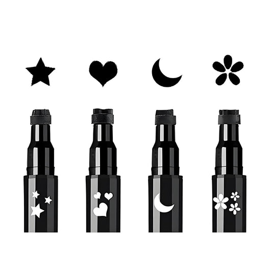 Linble front packaging showing the four boxed dual-ended pens, clear contents benefit