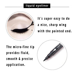 Linble pens in use—eyeliner plus stamped star near eye, creates quick playful accents