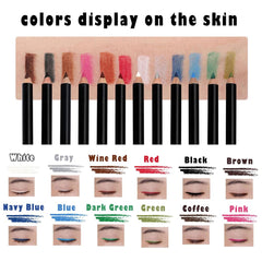 Linble color-coded pencil bases displayed for quick shade selection benefit