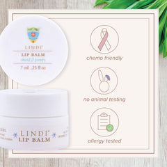Lindi Skin lifestyle shot of hand applying balm showing quick soothing action