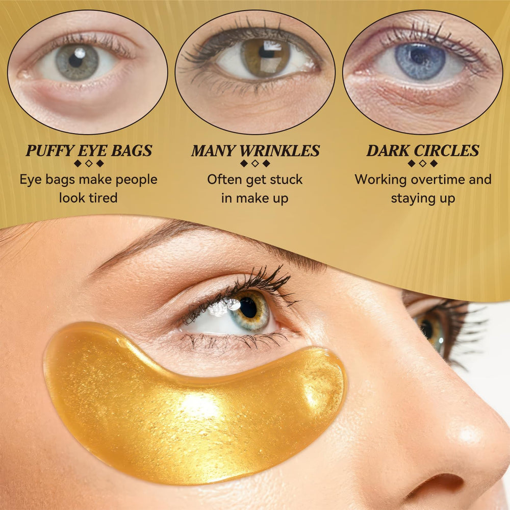 Droplet of gold-tinted serum from Linduray patch highlighting nourishing ingredients