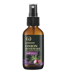 LINEDSON front bottle view showing rosemary onion black seed benefits