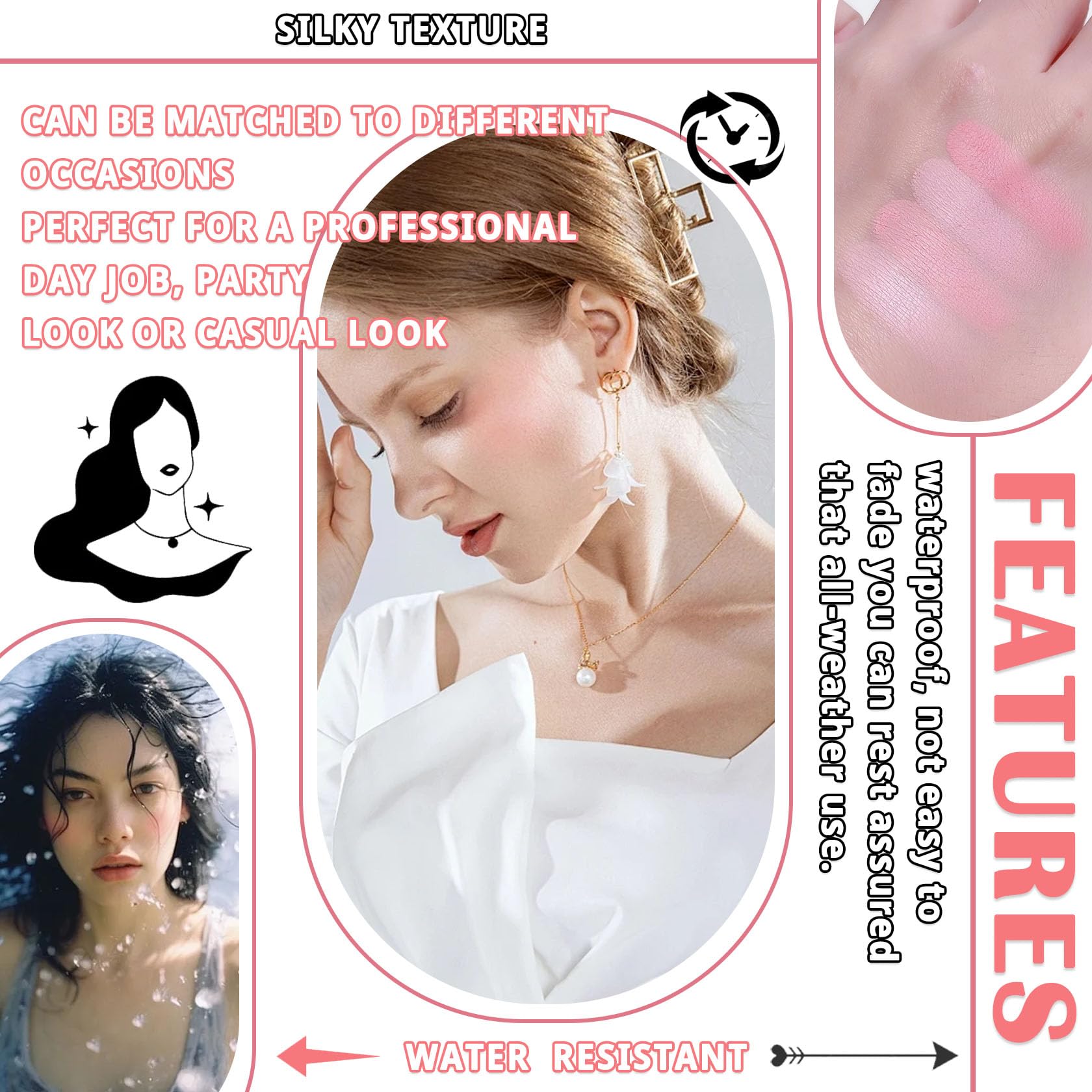 LingHaoLH palette scale in hand indicating compact, travel-friendly size benefit