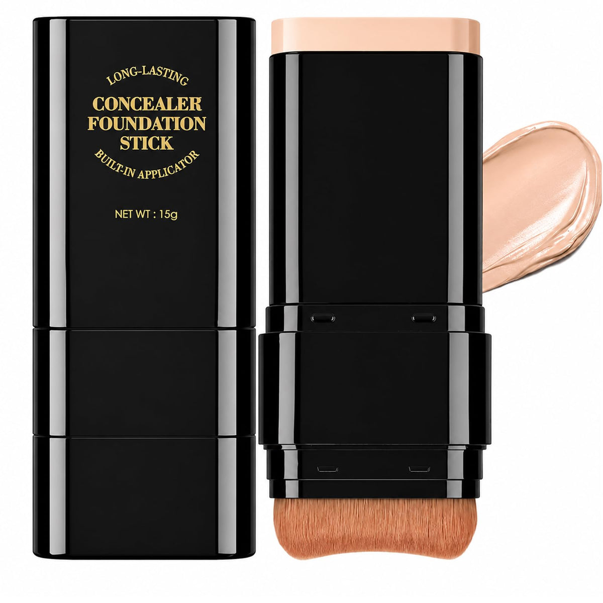 Lingyun foundation stick front packaging showing product and shade information for convenience